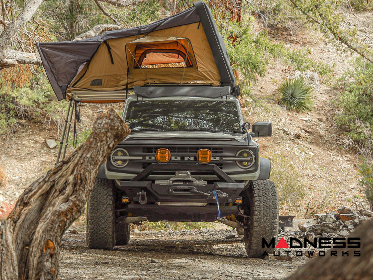 Ford Bronco Front Bumper - Terra Series - Front - Attica 4x4